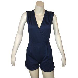 Women's Navy Jumpsuit - Comfortable Fit, Stylish & Versatile Look